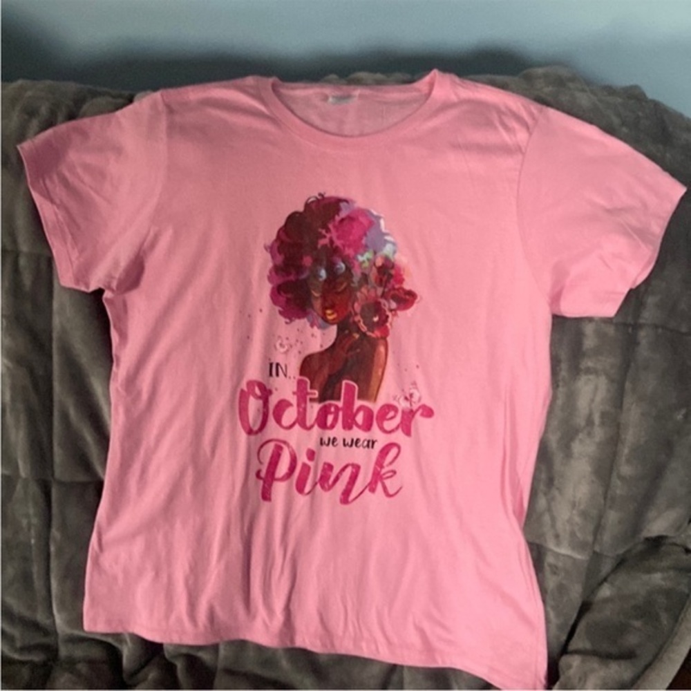Breast Cancer Awareness‎ Pink T-Shirt